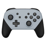 eXtremeRate New Hope Gray Faceplate and Backplate for NS Switch Pro Controller, DIY Replacement Shell Housing Case for NS Switch Pro Controller - Controller NOT Included - MRP337