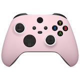 eXtremeRate FaceMag Cherry Blossoms Pink Magnetic Replacement Front Housing Shell for Xbox Series X & S Controller, DIY Faceplate Cover with Accent Rings for Xbox Core Controller Model 1914 - Controller NOT Included - MX3P3002