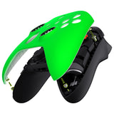 eXtremeRate FaceMag Neon Green Magnetic Replacement Front Housing Shell for Xbox Series X & S Controller, DIY Faceplate Cover with Accent Rings for Xbox Core Controller Model 1914 - Controller NOT Included - MX3P3003