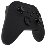 eXtremeRate FaceMag Black Magnetic Replacement Front Housing Shell for Xbox Series X & S Controller, DIY Faceplate Cover with Accent Rings for Xbox Core Controller Model 1914 - Controller NOT Included - MX3P3004