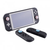 PlayVital Switch Joystick Caps, Switch Lite Thumbstick Caps, Silicone Analog Cover for Joycon of Switch OLED, Thumb Grip Rocker Caps for Nintendo Switch & Switch Lite - Cherry Blossoms & Heaven Blue - NJM1001