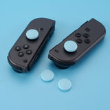 PlayVital Switch Joystick Caps, Switch Lite Thumbstick Caps, Silicone Analog Cover for Joycon of Switch OLED, Thumb Grip Rocker Caps for Nintendo Switch & Switch Lite - 4 Pcs Heaven Blue - NJM1012