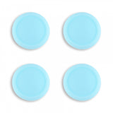 PlayVital Switch Joystick Caps, Switch Lite Thumbstick Caps, Silicone Analog Cover for Joycon of Switch OLED, Thumb Grip Rocker Caps for Nintendo Switch & Switch Lite - 4 Pcs Heaven Blue - NJM1012