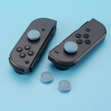 PlayVital Switch Joystick Caps, Switch Lite Thumbstick Caps, Silicone Analog Cover for Joycon of Switch OLED, Thumb Grip Rocker Caps for Nintendo Switch & Switch Lite - 4 Pcs Airforce Blue - NJM1019