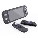 PlayVital Ice Cream Cute Switch Thumb Grip Caps, Light Violet Joystick Caps for NS Switch Lite, Silicone Analog Cover Thumbstick Grips for Joycon of Switch OLED - NJM1105