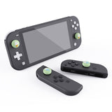 PlayVital Ice Cream Cute Switch Thumb Grip Caps, Matcha Green Joystick Caps for NS Switch Lite, Silicone Analog Cover Thumbstick Grips for Joycon of Switch OLED - NJM1108