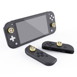 PlayVital Kitten & Doggie Cute Switch Thumb Grip Caps, Cream Yellow Joystick Caps for NS Switch Lite, Silicone Analog Cover Thumbstick Grips for Joycon of Switch OLED - NJM1115