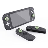 PlayVital Kitten & Doggie Cute Switch Thumb Grip Caps, Matcha Green Joystick Caps for NS Switch Lite, Silicone Analog Cover Thumbstick Grips for Joycon of Switch OLED - NJM1116