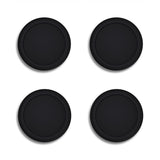 PlayVital Joystick Caps for NS, Thumbstick Caps for Switch Lite, Silicone Analog Cover for Joycon of Switch OLED, Thumb Grip Rocker Caps for Switch & Switch Lite & Switch OLED - Black- NJM1141