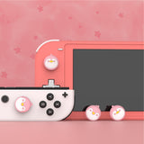 PlayVital Penguin Cute Switch Thumb Grip Caps, Joystick Caps for NS Switch Lite, Silicone Analog Cover Thumbstick Grips for Joycon of Switch OLED - NJM1159