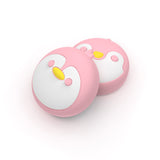 PlayVital Penguin Cute Switch Thumb Grip Caps, Joystick Caps for NS Switch Lite, Silicone Analog Cover Thumbstick Grips for Joycon of Switch OLED - NJM1159