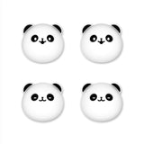 PlayVital Chubby Panda Cute Switch Thumb Grip Caps, Joystick Caps for NS Switch Lite, Silicone Analog Cover Thumbstick Grips for Joycon of Switch OLED - NJM1161