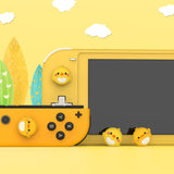 PlayVital Parrot & Chick Cute Switch Thumb Grip Caps, Joystick Caps for NS Switch Lite, Silicone Analog Cover Thumbstick Grips for Joycon of Switch OLED - NJM1163