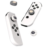 PlayVital Little Sheep Switch Thumb Grip Caps, Joystick Caps for NS Switch Lite, Silicone Analog Cover Thumbstick Grips for Joycon of Switch OLED - NJM1172