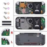 eXtremeRate Classic SNES Style DIY Replacement Shell for NS Switch Lite, NSL Handheld Controller Housing with Screen Protector, Custom Case Cover for NS Switch Lite - DLT138