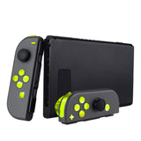 eXtremeRate 7 Colors 9 Modes NS Joycon DFS LED Kit for NS Switch, Multi-Colors Luminated ABXY Trigger Face Buttons for NS Switch & Switch OLED Model JoyCon - JoyCon NOT Included - NSLED011G2