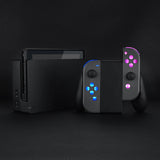 eXtremeRate 7 Colors 9 Modes NS Joycon DFS LED Kit for NS Switch, Multi-Colors Luminated ABXY Trigger Face Buttons for NS Switch & Switch OLED Model JoyCon - JoyCon NOT Included - NSLED011G2