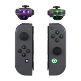 eXtremeRate 7 Colors 9 Modes NS Joycon DFS LED Kit for NS Switch, Multi-Colors Luminated Classical Symbols ABXY Trigger Face Buttons for NS Switch & Switch OLED Model JoyCon - JoyCon NOT Included - NSLED012G2