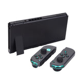 eXtremeRate 7 Colors 9 Modes NS Joycon DFS LED Kit for NS Switch, Multi-Colors Luminated Classical Symbols ABXY Trigger Face Buttons for NS Switch & Switch OLED Model JoyCon - JoyCon NOT Included - NSLED012G2