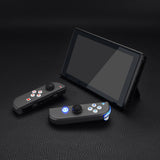 eXtremeRate 7 Colors 9 Modes NS Joycon DFS LED Kit for NS Switch, Multi-Colors Luminated ABXY Trigger Face White Buttons for NS Switch & Switch OLED Model JoyCon - JoyCon NOT Included - NSLED013G2