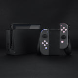 eXtremeRate 7 Colors 9 Modes NS Joycon DFS LED Kit for NS Switch, Multi-Colors Luminated ABXY Trigger Cherry Blossoms Pink Classical Symbols Face Buttons for NS Switch & Switch OLED Model JoyCon - JoyCon NOT Included - NSLED015G2