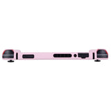 eXtremeRate PlayVital Hamster & Sunflower Back Cover for NS Switch Console, NS Joycon Handheld Controller Separable Protector Hard Shell, Dockable Protective Case with Colorful ABXY Direction Button Caps - NTT106