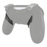 eXtremeRate Replacement Ergonomic Back Buttons, K1 K2 K3 K4 Paddles for PS4 Controller Dawn Remap Kit (Only fits with eXtremeRate Remap Kit) - P4GZ007