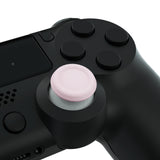 eXtremeRate Cherry Blossoms Pink & White Dual-Color Replacement 3D Joystick Thumbsticks, Analog Thumb Sticks with Phillips Screwdriver for PS4 Slim Pro Controller - P4J0129