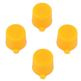 eXtremeRate Solid Yellow Action Buttons Repair for PS4 Controller -P4J0204