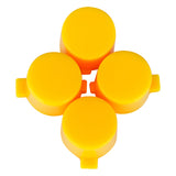 eXtremeRate Solid Yellow Action Buttons Repair for PS4 Controller -P4J0204