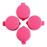 eXtremeRate Solid Pink Action Buttons Repair for PS4 Controller -P4J0205