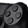 eXtremeRate Solid Black Action Buttons Repair for PS4 Controller -P4J0209