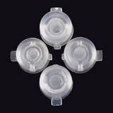 eXtremeRate Transparent Action Buttons Repair for PS4 Controller-P4J0216