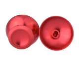 eXtremeRate Metal Red Chrome Thumbsticks Replacement Thumb Stick For PS4 Controller - P4J0303