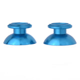 eXtremeRate Aluminum Blue Thumbsticks Replacement Thumb Stick For PS4 Controller - P4J0304