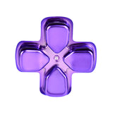 eXtremeRate Chrome Purple Dpad Direction Pad Buttons for PS4 Controller - P4J0505