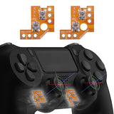 eXtremeRate Drifix Thumbsticks Drift Fix Repair Kit for PS4 Slim Pro Controller (JDM-040/050/055), Custom Analog Stick Joystick Regulator Circuit Board for PS4 Slim Pro Controller - P4MD004