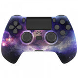 eXtremeRate Nubula Galaxy DECADE Tournament Controller (DTC) Upgrade Kit for PS4 Controller JDM-040/050/055, Upgrade Board & Ergonomic Shell & Back Buttons & Trigger Stops - Controller NOT Included - P4MG008