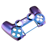 eXtremeRate Chameleon Purple and Blue Face Plate Front Shell Custom Kits for PS4 Controller - P4MSF16