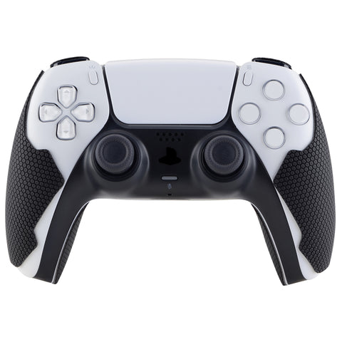 PlayVital Mecha Edition Anti-Skid Sweat-Absorbent Controller Grip for PS5, Professional Textured Soft Rubber Pads Handle Grips for PS5 Controller with Shoulder Button Trigger Stickers - PFPJ050