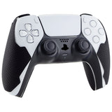 PlayVital Mecha Edition Anti-Skid Sweat-Absorbent Controller Grip for PS5, Professional Textured Soft Rubber Pads Handle Grips for PS5 Controller with Shoulder Button Trigger Stickers - PFPJ050