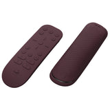 PlayVital Wine Red Silicone Protective Remote Case for PS5 Media Remote Cover, Ergonomic Design Full Body Protector Skin for PS5 Remote Control - PFPJ079