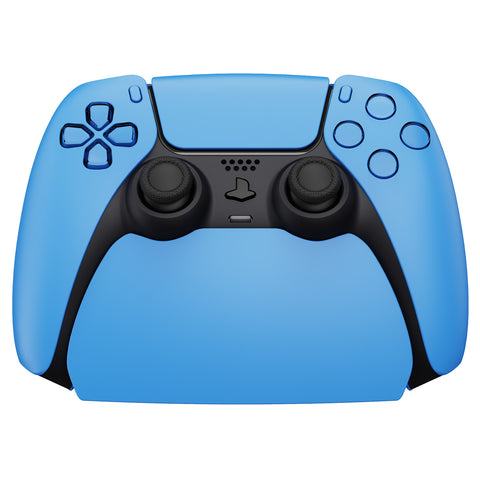 PlayVital Starlight Blue Controller Display Stand for PS5, Gamepad Accessories Desk Holder for PS5 Controller with Rubber Pads - PFPJ081