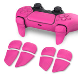 PlayVital BLADE 2 Pairs Shoulder Buttons Extension Triggers for ps5 Controller, Game Improvement Adjusters for PS Portal Remote Player, Bumper Trigger Extenders for ps5 Edge Controller - Nova Pink - PFPJ088