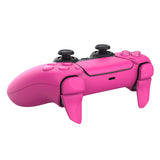 PlayVital BLADE 2 Pairs Shoulder Buttons Extension Triggers for ps5 Controller, Game Improvement Adjusters for PS Portal Remote Player, Bumper Trigger Extenders for ps5 Edge Controller - Nova Pink - PFPJ088