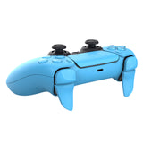 PlayVital BLADE 2 Pairs Shoulder Buttons Extension Triggers for ps5 Controller, Game Improvement Adjusters for PS Portal Remote Player, Bumper Trigger Extenders for ps5 Edge Controller - Starlight Blue - PFPJ089