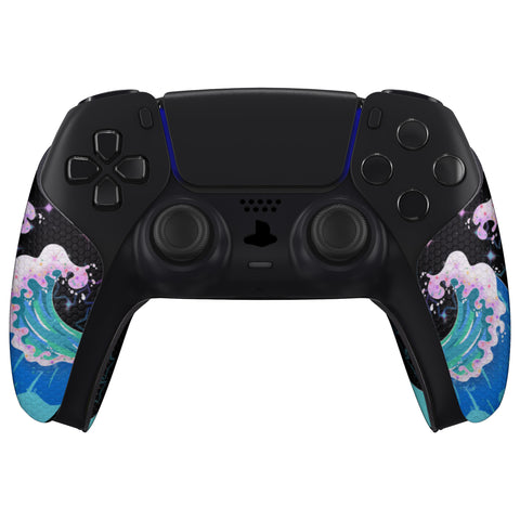 PlayVital Shimmering Waves Anti-Skid Sweat-Absorbent Controller Grip for PS5 Controller - PFPJ106