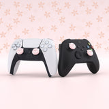 PlayVital Chubby Piggy Cute Thumb Grip Caps for PS5/4 Controller, Silicone Analog Stick Caps Cover for Xbox Series X/S, Thumbstick Caps for Switch Pro Controller - PJM3011