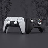 PlayVital Chubby Panda Cute Thumb Grip Caps for PS5/4 Controller, Silicone Analog Stick Caps Cover for Xbox Series X/S, Thumbstick Caps for Switch Pro Controller - PJM3012