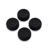 PlayVital Thumbs Cushion Caps Thumb Grips for ps5, for ps4, Thumbstick Grip Cover for Xbox Series X/S, Thumb Grip Caps for Xbox One, Elite Series 2, for Switch Pro Controller - Black - PJM3021